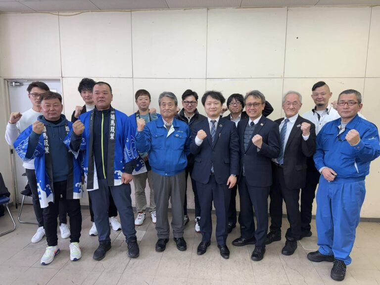 ［活動報告］会津若松市公設卸売市場で漁業関係者の皆さんと初顔合わせ